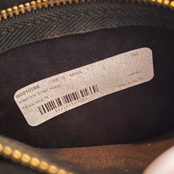 1 of 1 Sample Marc Jacobs Interlock Hobo - Picture 3 of 3